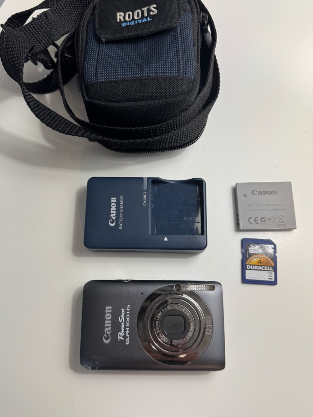 Canon PowerShot ELPH 100 HS 12.1 MP  Digital Camera (Silver)